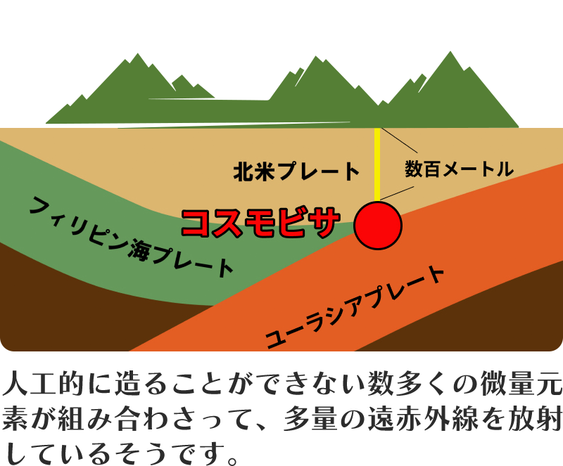 人工的に造ることのできない数多くの微量元素