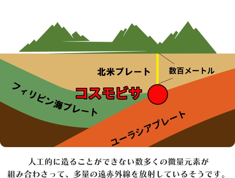 人工的に造ることのできない数多くの微量元素